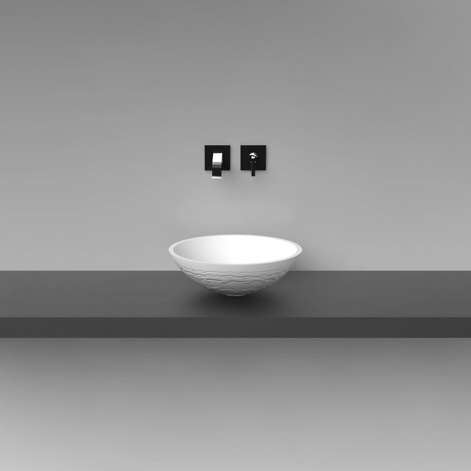 SOL (43 x 43 cm) 1 Izlietne SOL