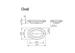 Izlietne OVAL